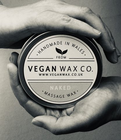 NAKED Vegan Massage Wax - B&W