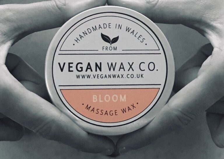 BLOOM vegan massage wax Vegan Wax Co